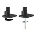 NEOMOUNTS Next One Desk Mount double