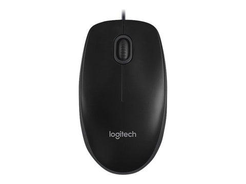 LOGI B100 optical Mouse Black USB OEM