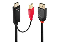 LINDY 0.5m HDMI DisplayPort Adapter Cbl