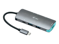 I-TEC USB C MetalNanoDock 4K HDMI+PD 60W