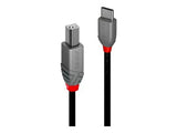 LINDY 0.5m USB 2.0 Type C to B Cable