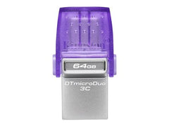 KINGSTON 64Go DataTraveler microDuo 3C