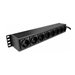 LINDY 8 Way Schuko PDU with switches