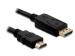 LINDY 0.5m DP to HDMI Adapter Cable