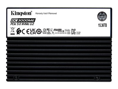KINGSTON 15.36To DC3000ME U.2 PCIe SSD