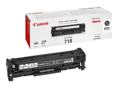 CANON 718BK CARTOUCHE TONER NOI