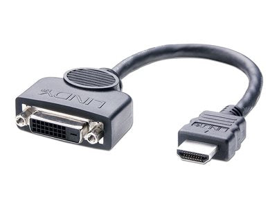 LINDY Câble adaptateur HDMI A mâle DVI-D