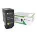 LEXMARK Toner Corporate Yellow 3k
