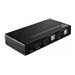 LINDY 2 Port HDMI 4K60 USB 2.0 & Audio