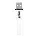 URBAN FACTORY Cable Micro USB White