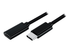 MCL Rallonge tressÃ©e pour cÃ¢ble USB-C 1m