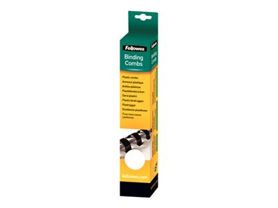 FELLOWES anneaux plastique 12.5mm blanc