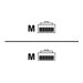 MCL CAT 6 F/UTP patch cable - 0.3m Black