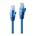 LINDY Cat.6 UTP Cable Blue 0.3m