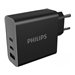 PHILIPS Chargeur secteur 65W 2 ports USB