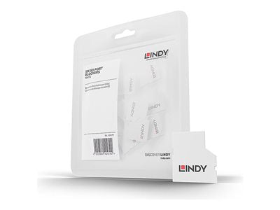 LINDY SD Port Blockers 10 Pack