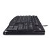 LOGI K120 Corded Keyboard black FRA