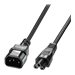 LINDY 2m IEC C14 to IEC C5 Ext Cable