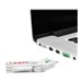 LINDY Clé USB et 4 bloqueurs de ports