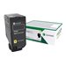 LEXMARK Toner RP Yellow 3k