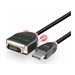 LINDY Câble DisplayPort vers DVI 3m