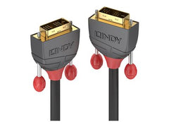 LINDY 15m DVI-D Cable M/M Anthra Line