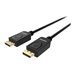 LINDY 2m DisplayPort 1.2 Cable Black