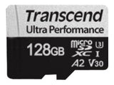 TRANSCEND 128Go microSD w/ adapter UHS-I