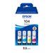 EPSON 1LB 104 EcoTank 4-colour Multipack