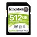 KINGSTON 512GB SDXC Canvas Select Plus