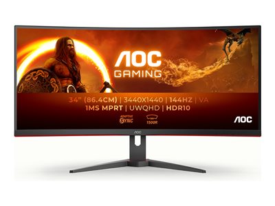 AOC CU34G2XE/BK 34p 3440x1440 VA