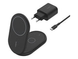 BELKIN Qi2 15w Magnetic 2in1 Stand Black