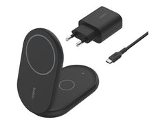 BELKIN Qi2 15w Magnetic 2in1 Stand Black