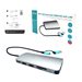 I-TEC USB-C Metal Nano Dock 3xDisplay+PD
