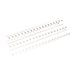 FELLOWES Plastic Comb 25mm White A4 50PK