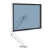 FELLOWES Bras Porte-Ecran Simple Blanc