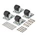 EATON TRIPPLITE Rolling Caster Kit 4pack