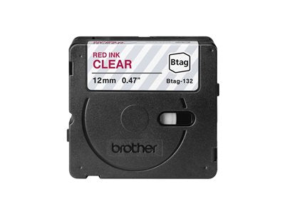 BROTHER BTAG132 Ribbon 12MM Red