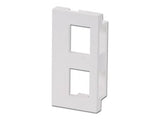 LINDY 4 Face Plate Module for 2Keystone