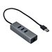 I-TEC USB 3.0 Metal HUB 3 Port Giga Lan