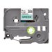 BROTHER RUBAN 9mm Noir/Vert