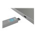 LINDY USB C Port Blocker Key Blue