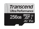 TRANSCEND 256Go microSD w/ adapter UHS-I