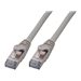 LINDY Cat.6A S/FTP Cable Red 1m