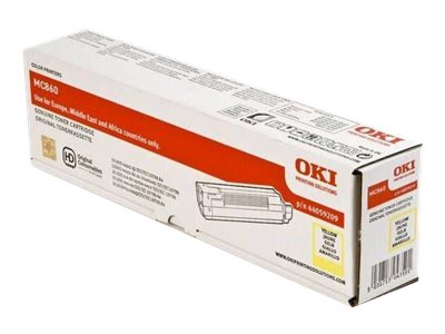 OKI TONER-MC860-YELLOW - 10K