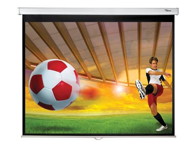 OPTOMA screen manual 84inch 4:3