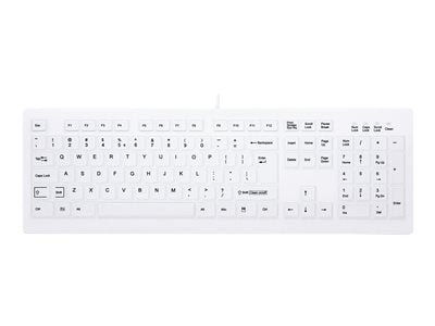 CHERRY AK-C8100F-UVS-W/BE Wired KYBD(BE)