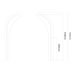 NEOMOUNTS NM-USP100BLACK Soundbar Mount