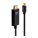 LINDY 1m Active Mini DP to HDMI Adapter