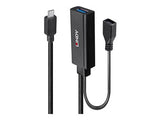 LINDY 5m USB 3.2 Gen 1 C/A Active Ext.